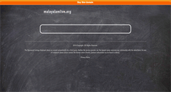 Desktop Screenshot of malayalamlive.org